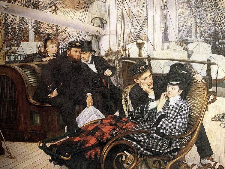 James Tissot The Last Evening Norge oil painting art